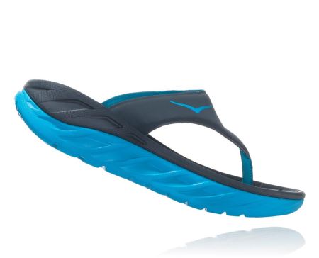 Hoka One One ORA Recovery Flip - Sandale Dama Albastri | RO-h1klJPk